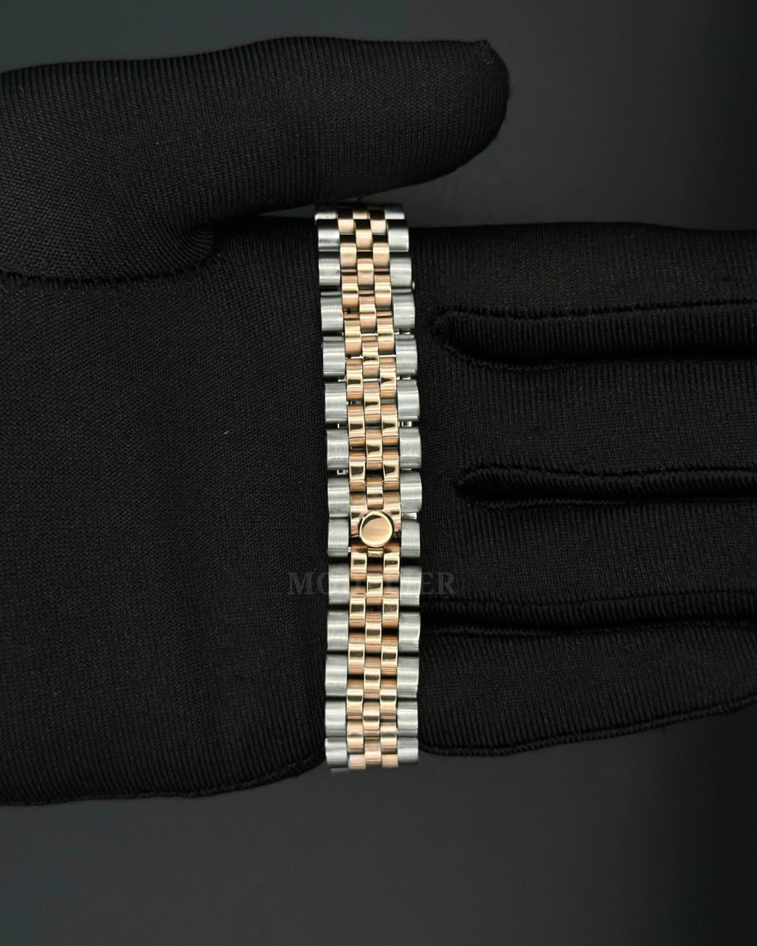 Seiko Datejust Mod Woman White Diamod Two Tone
