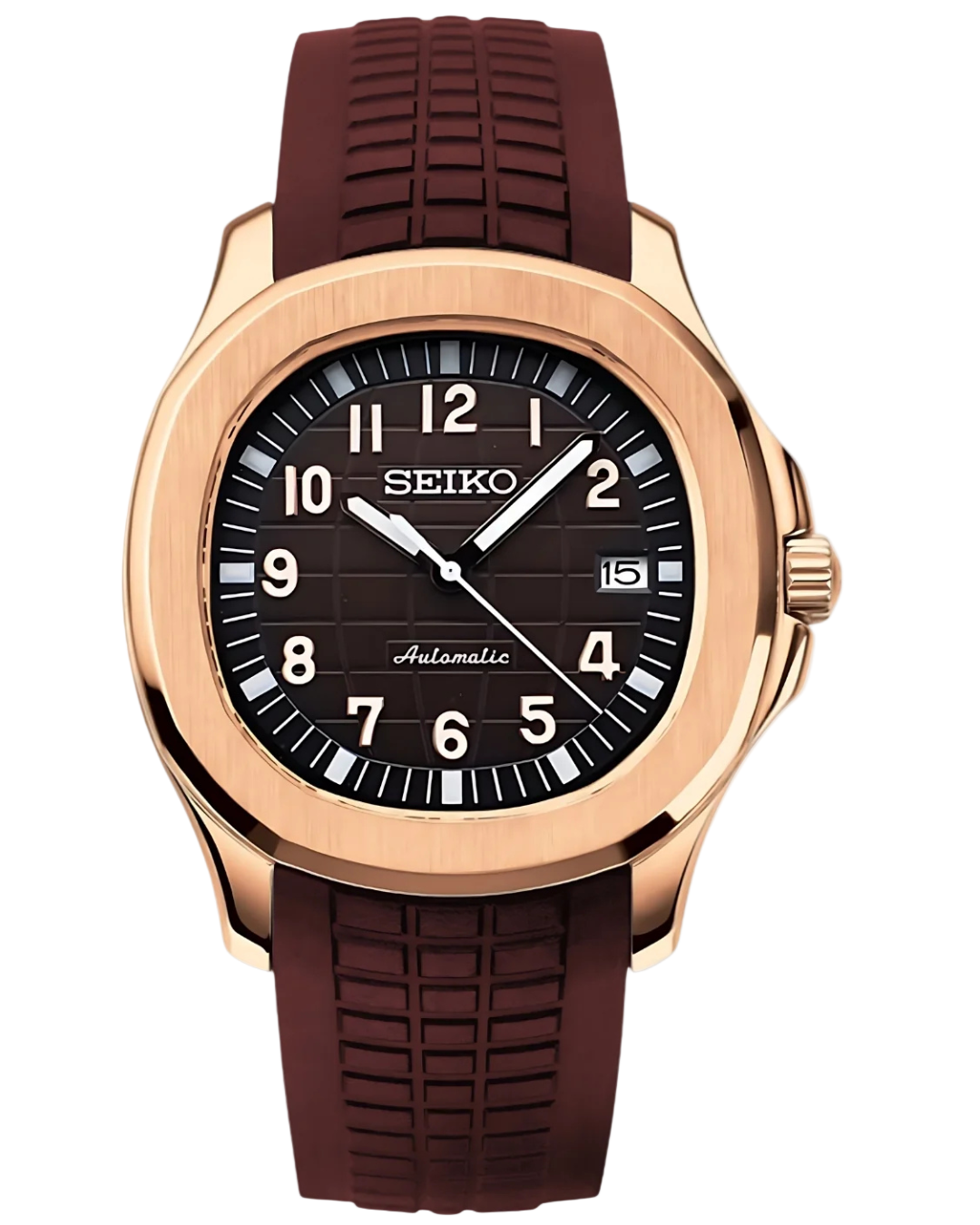 Seiko Aquanaut Mod Rose Gold Brown
