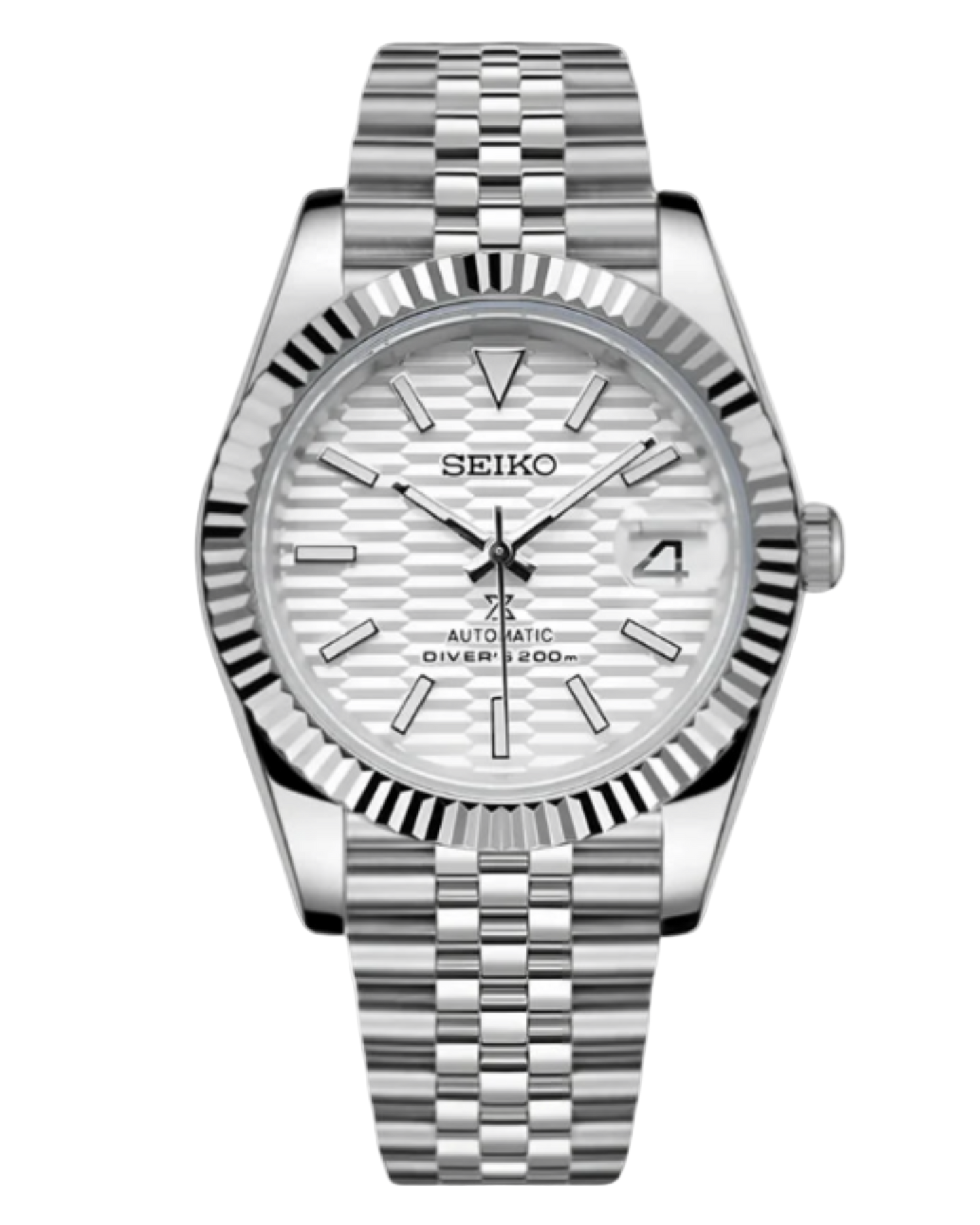 Seiko Datejust Mod Ivory Horizon