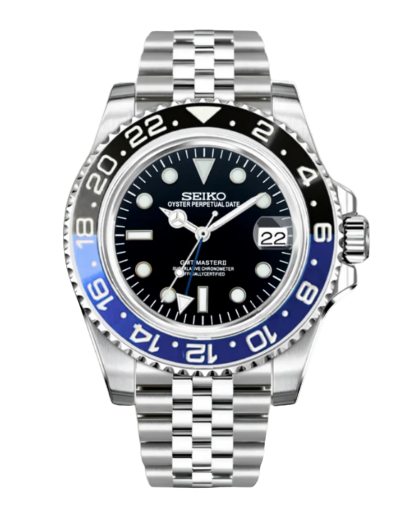 Seiko GMT Mod Batman