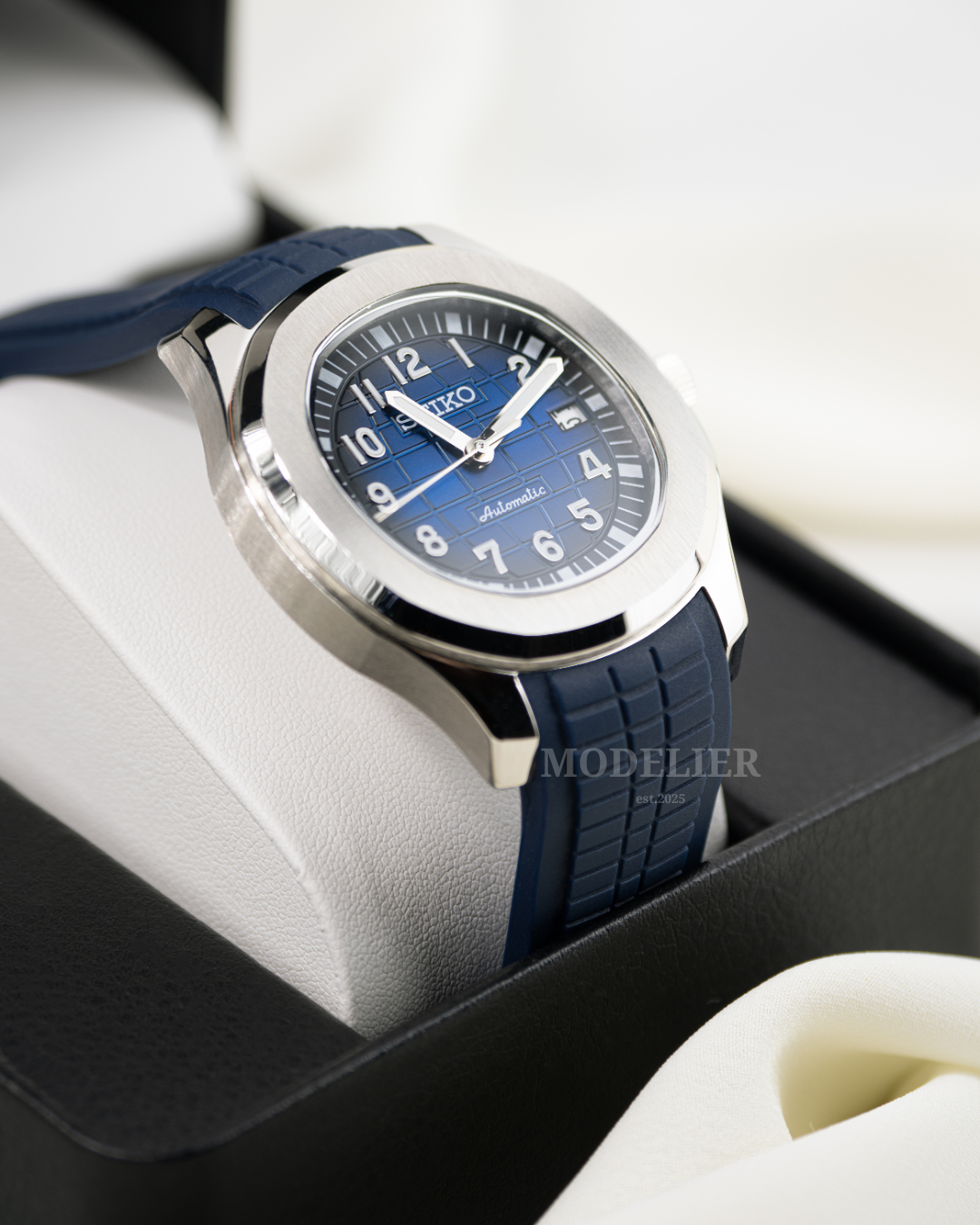 Seiko Aquanaut Mod Navy Blue