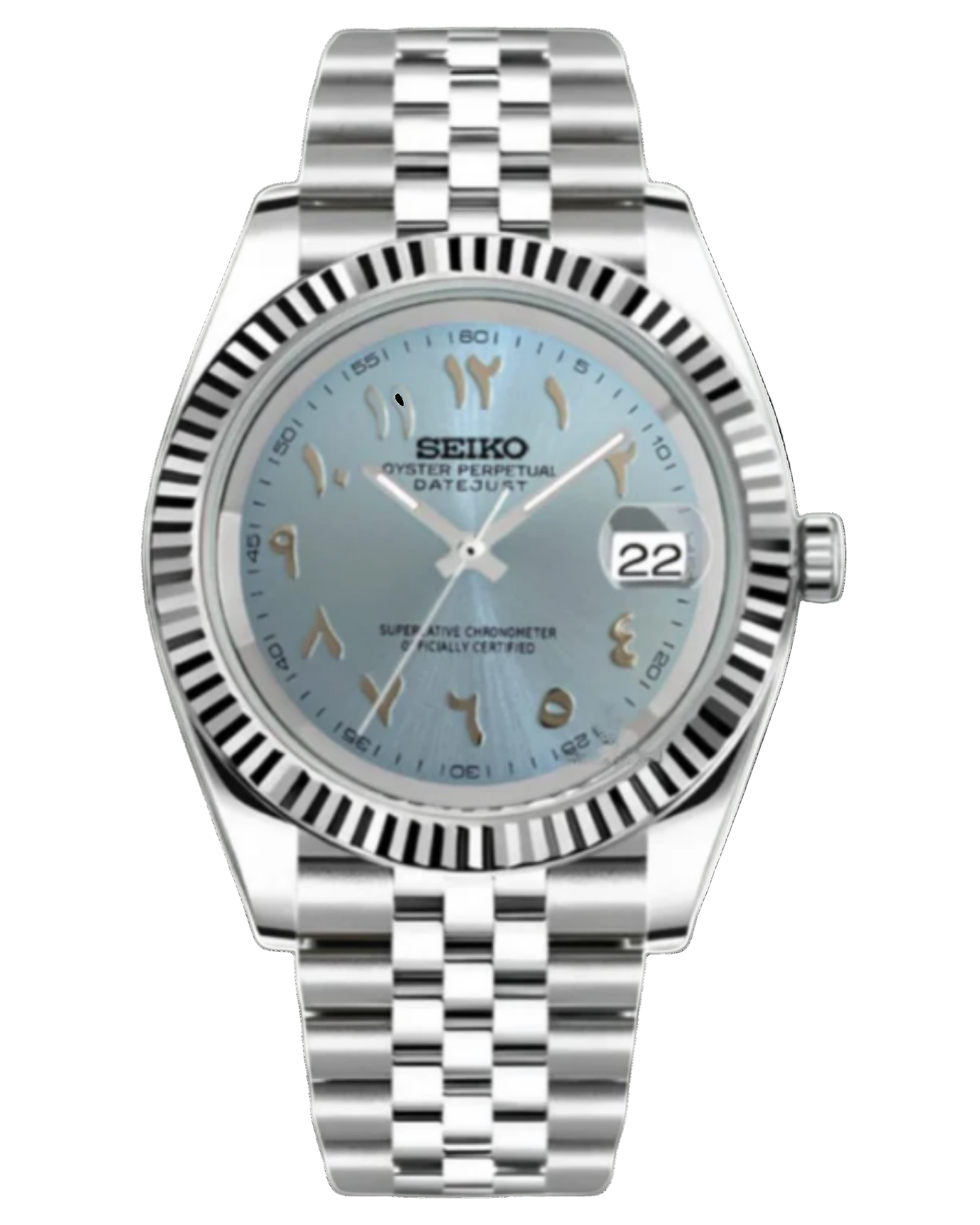Seiko Datejust Mod Azure
