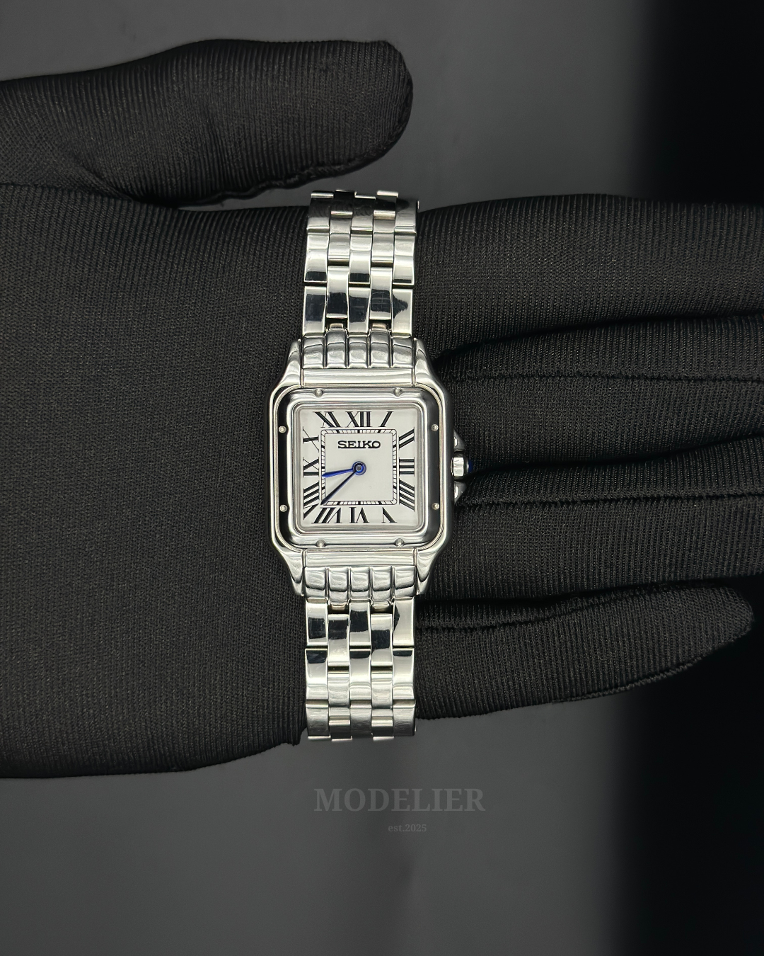 Seiko Mod Woman Santos White