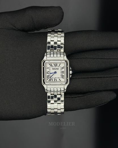 Seiko Mod Woman Santos White