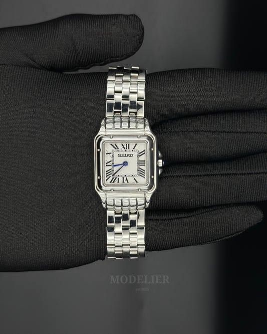 Seiko Mod Woman Santos White