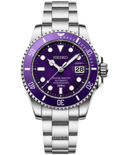 Seiko Submariner Mod Purple
