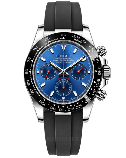Seiko Daytona Mod Blue