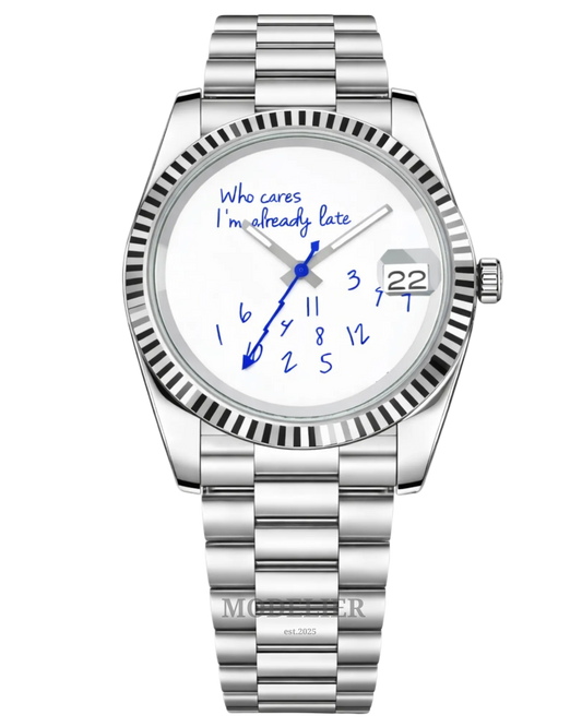Seiko Datejust Mod ''Who cares I'm already late''