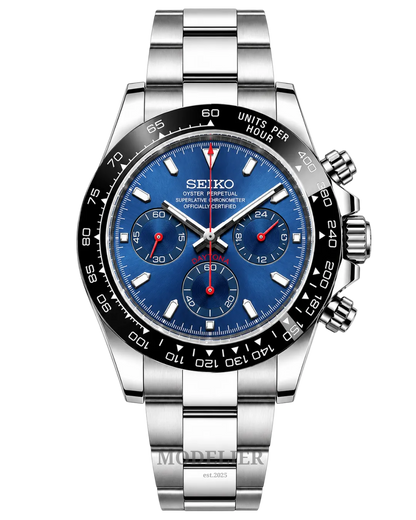 Seiko Daytona Mod Blue