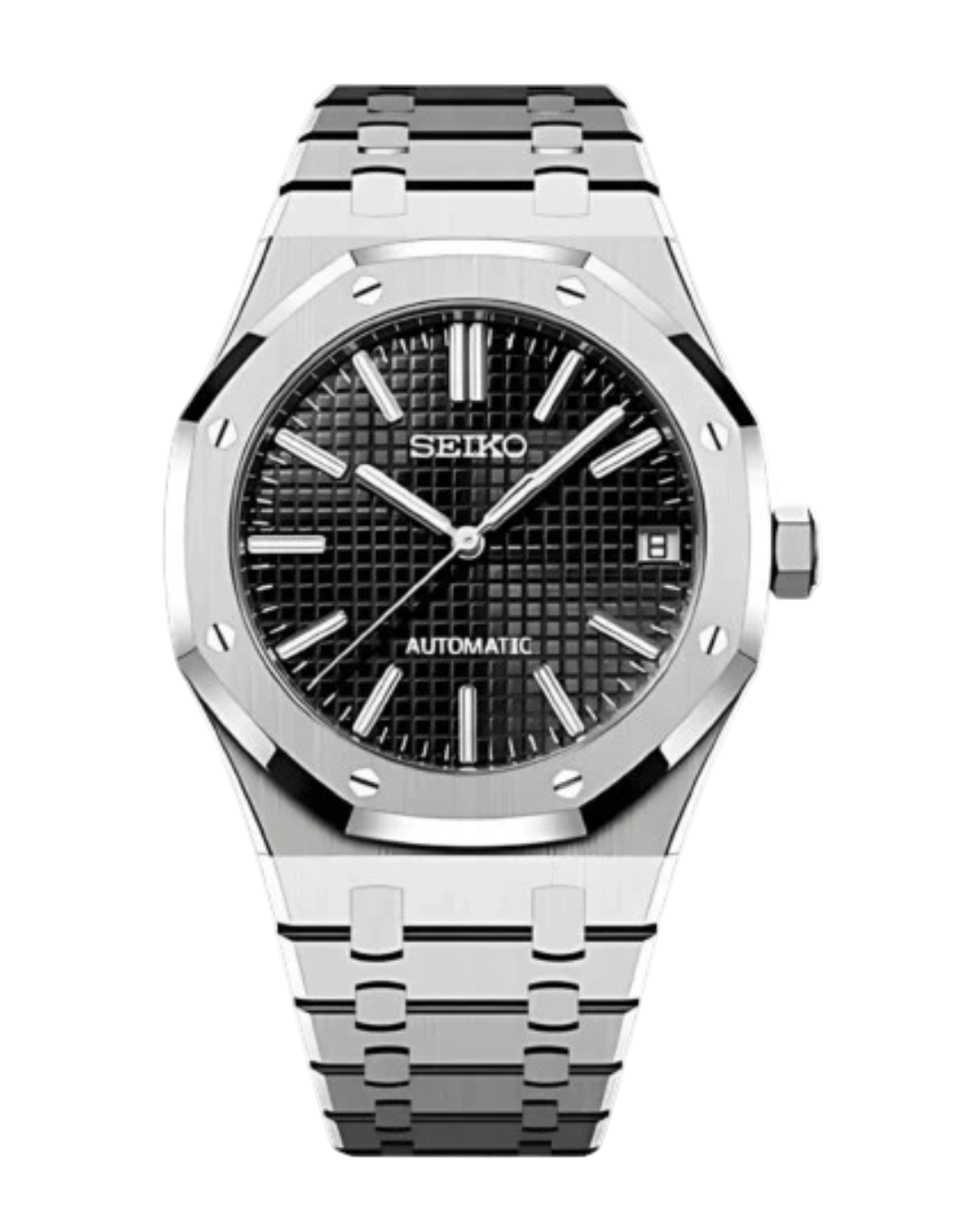 Seiko Royal Oak Mod Black