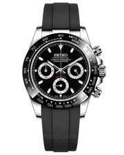 Seiko Daytona Mod Black
