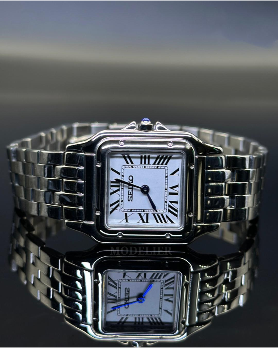 Seiko Mod Woman Santos White