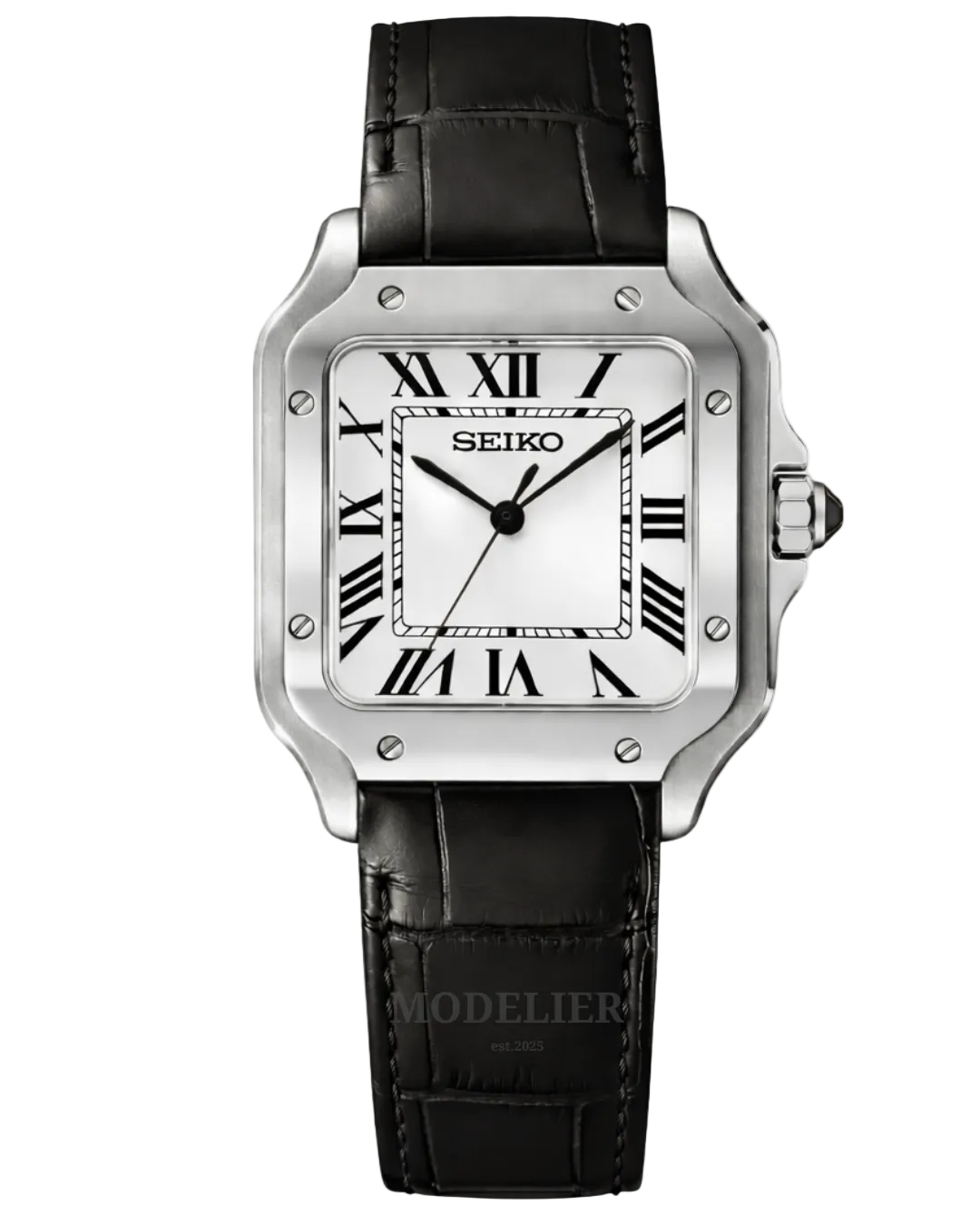 Seiko Santos Mod White | Leather