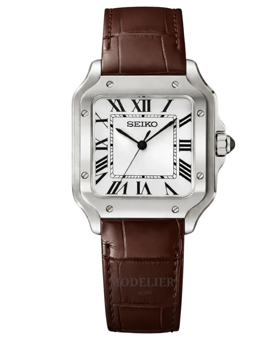 Seiko Santos Mod White | Leather