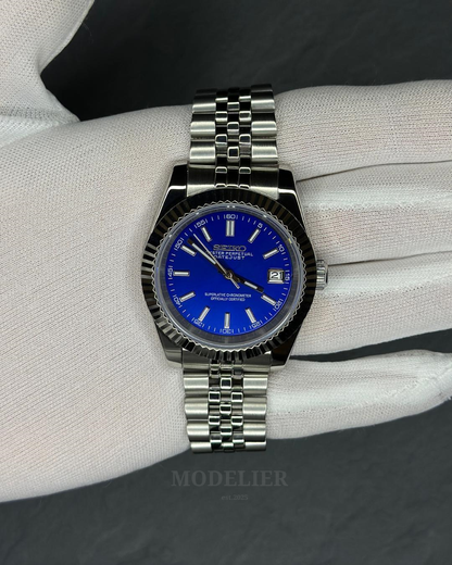 Seiko Datejust Mod Midnight Blue