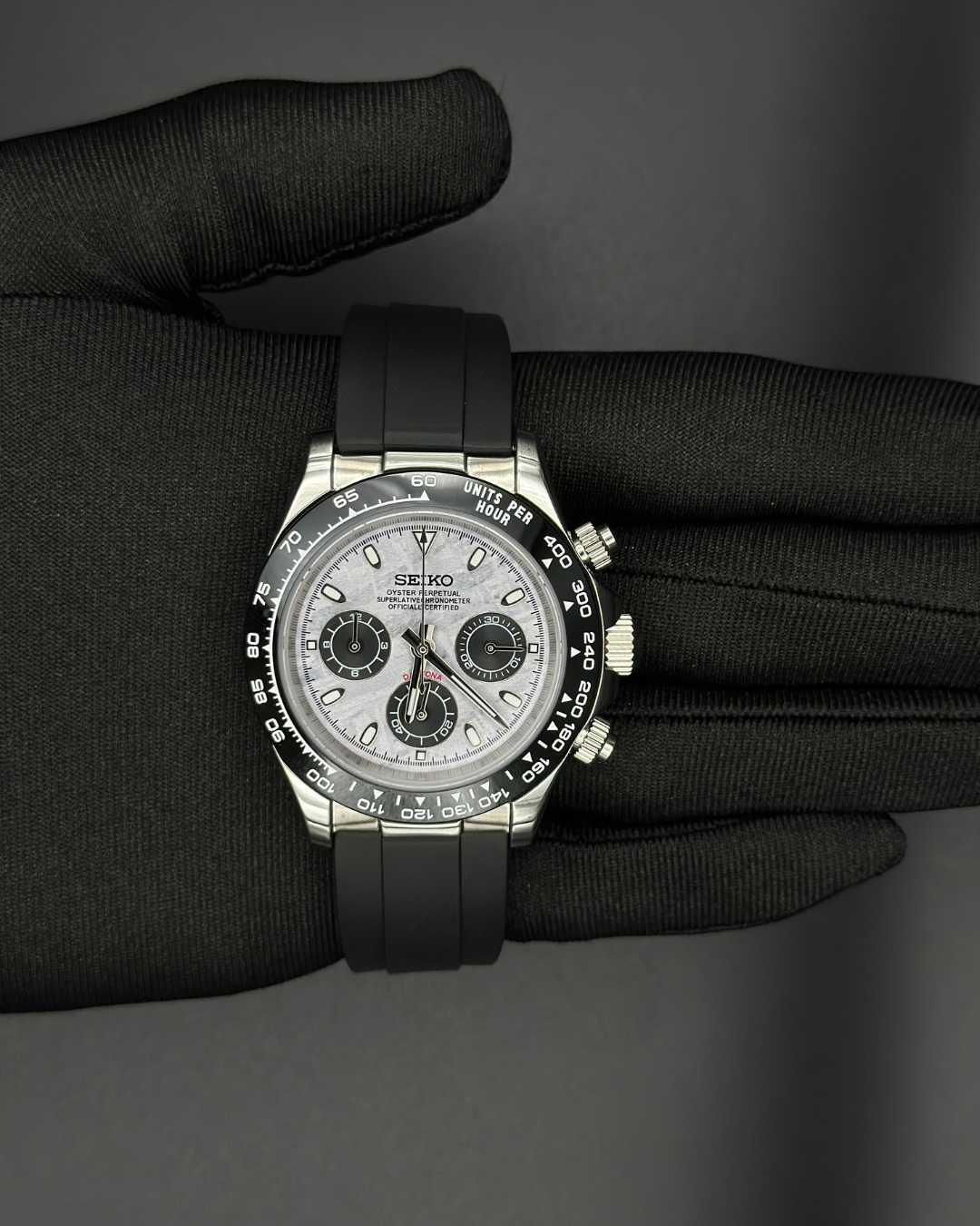 Seiko Daytona Mod Meteorite