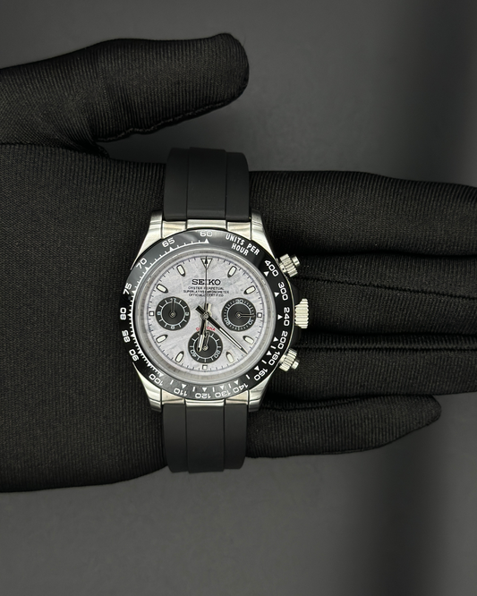 Seiko Daytona Mod Meteorite Oysterflex