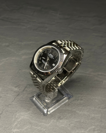 Seiko Datejust Mod Arabic Black