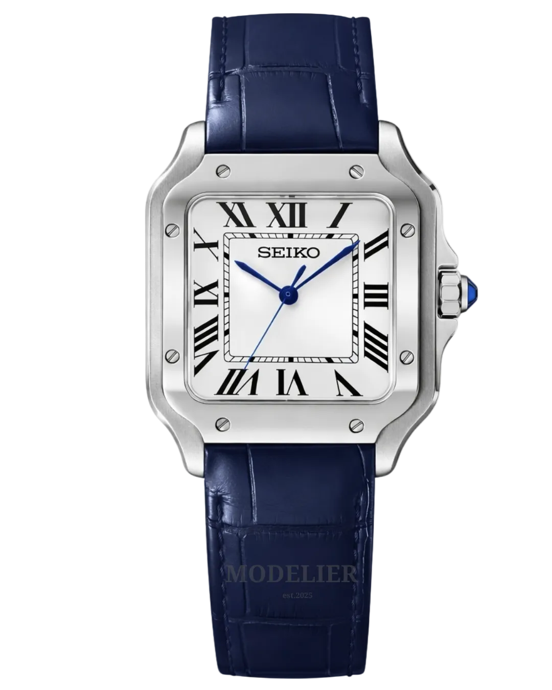 Seiko Santos Mod White | Leather