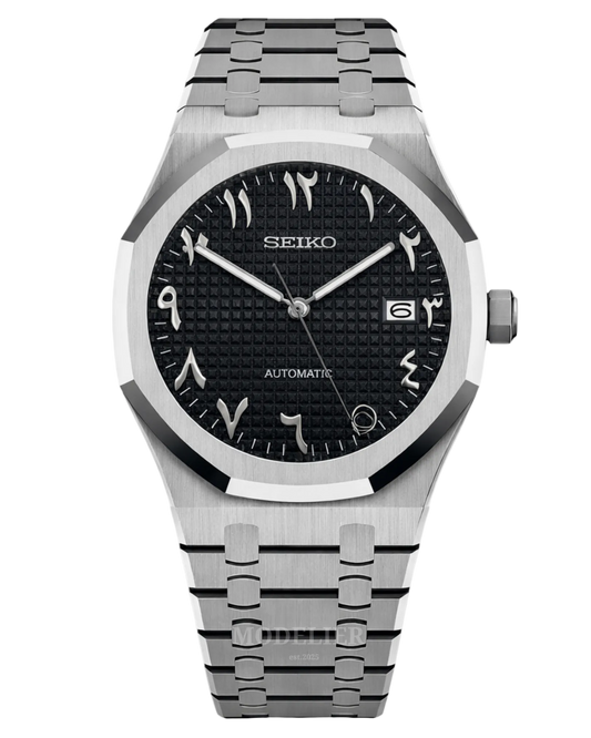 Seiko Royal Oak Mod Arabic Black
