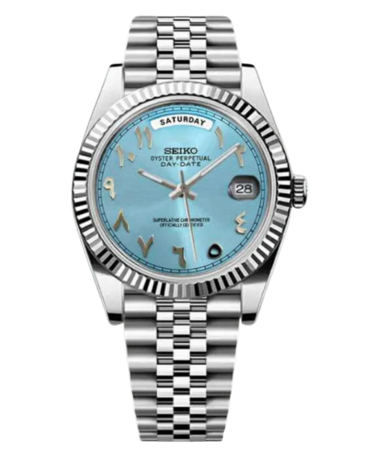 Seiko DayDate Mod Azure