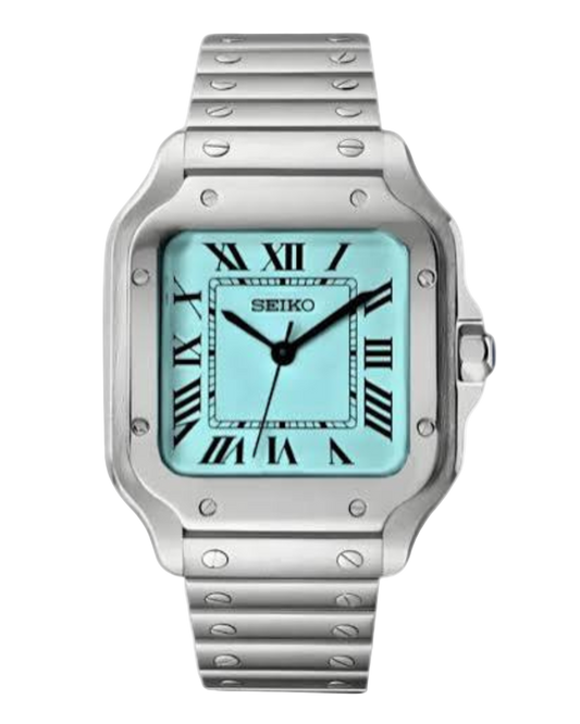 Seiko Santos Mod Tiffany Blue