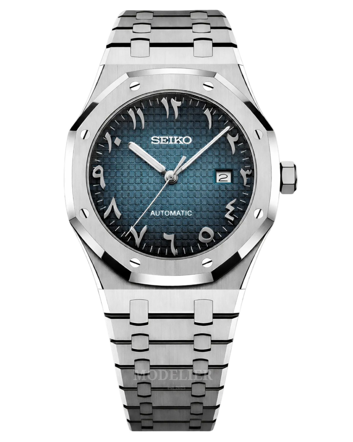 Seiko Royal Oak Mod Arabic Blue