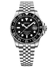 Seiko Submariner Mod Black