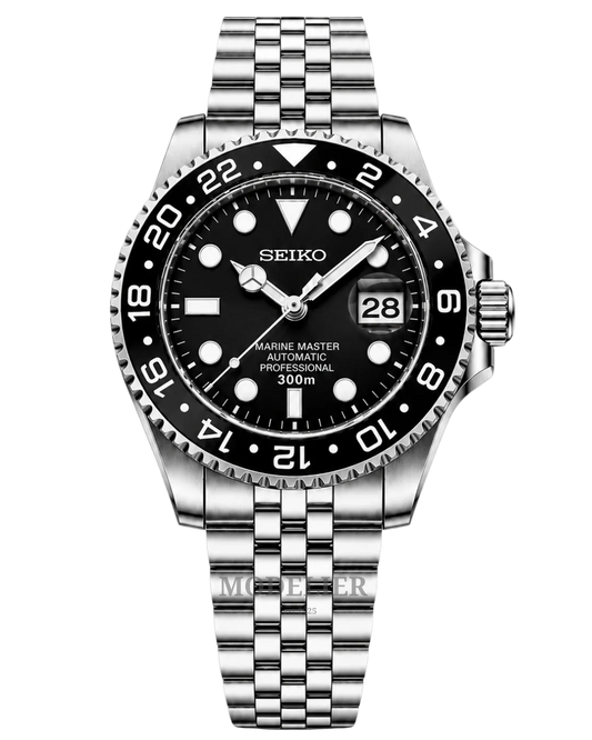 Seiko Submariner Mod Black