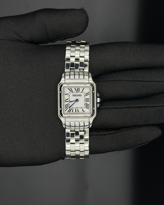 Seiko Mod Woman Santos White