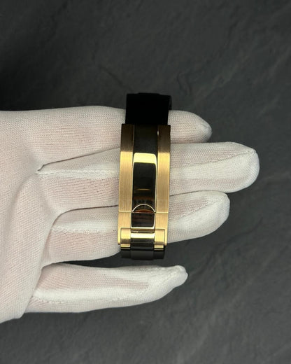 Seiko Daytona Mod Rose Gold Oysterflex