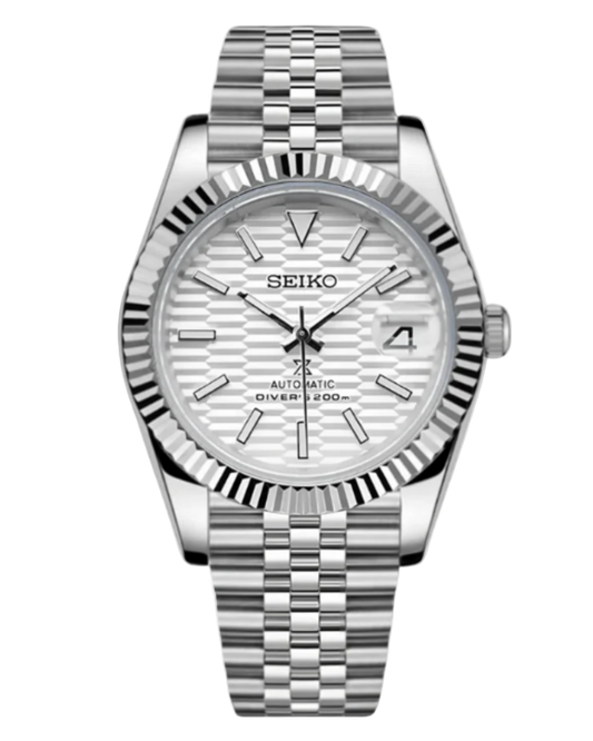 Seiko Datejust Mod Ivory Horizon