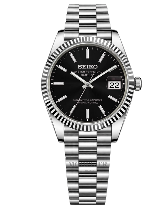 Seiko Datejust Mod Black