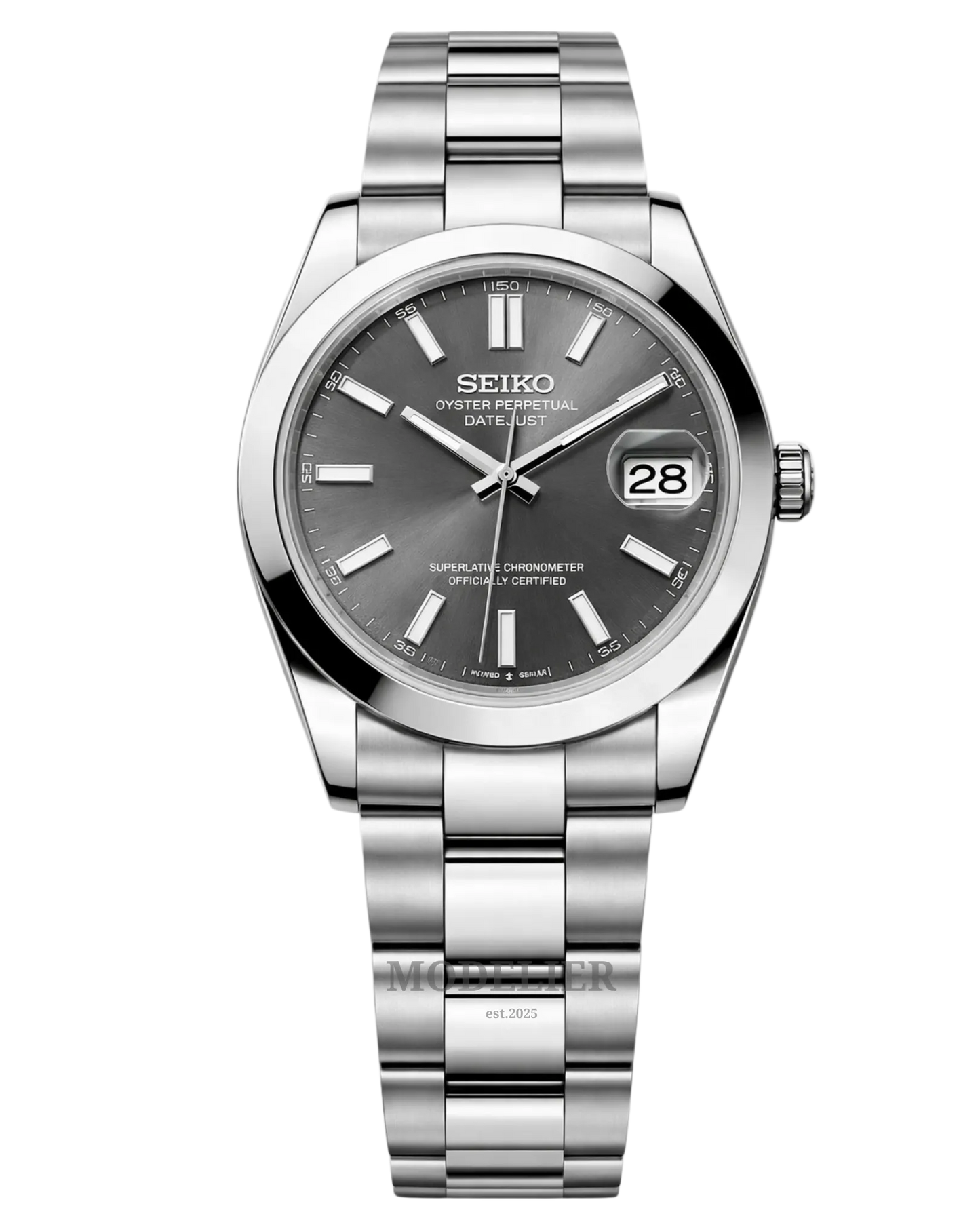 Seiko Datejust Ατσάλι 42mm Αυτόματη 111.71.01.01 καινούριο