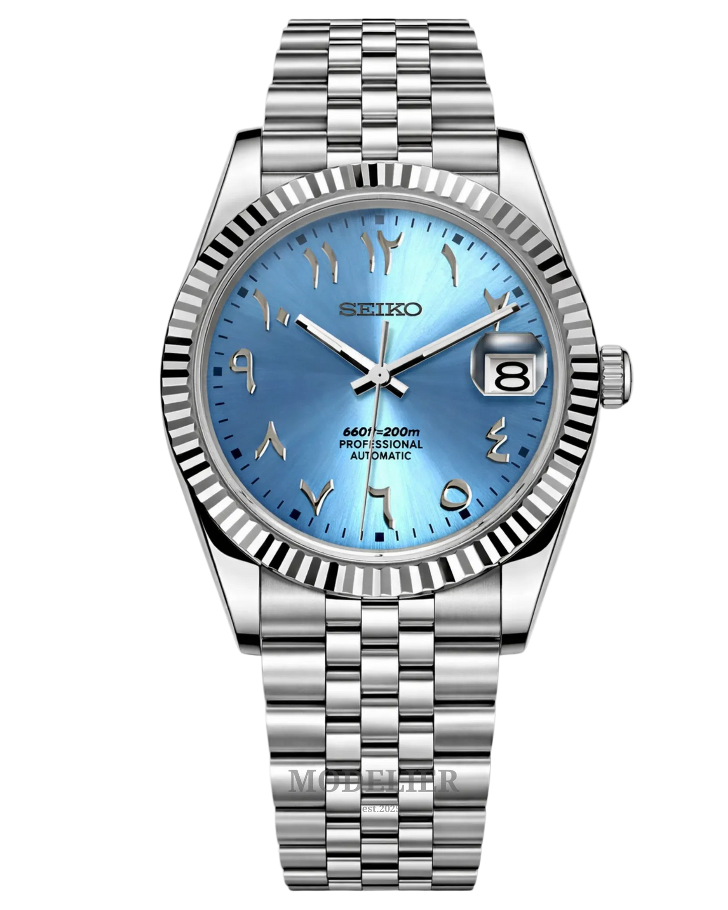 Seiko Datejust Mod Arabic Tiffany
