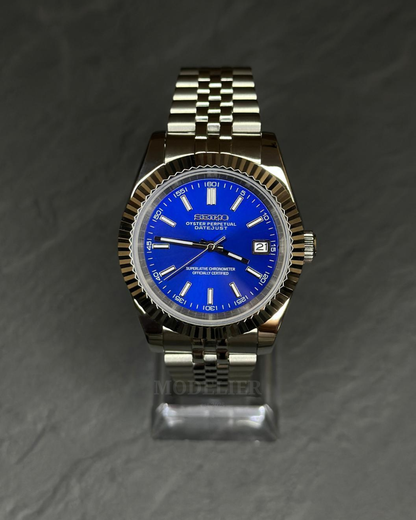 Seiko Datejust Mod Midnight Blue