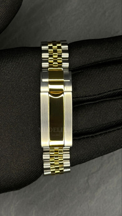 Seiko Datejust Mod Black Gold Diamond