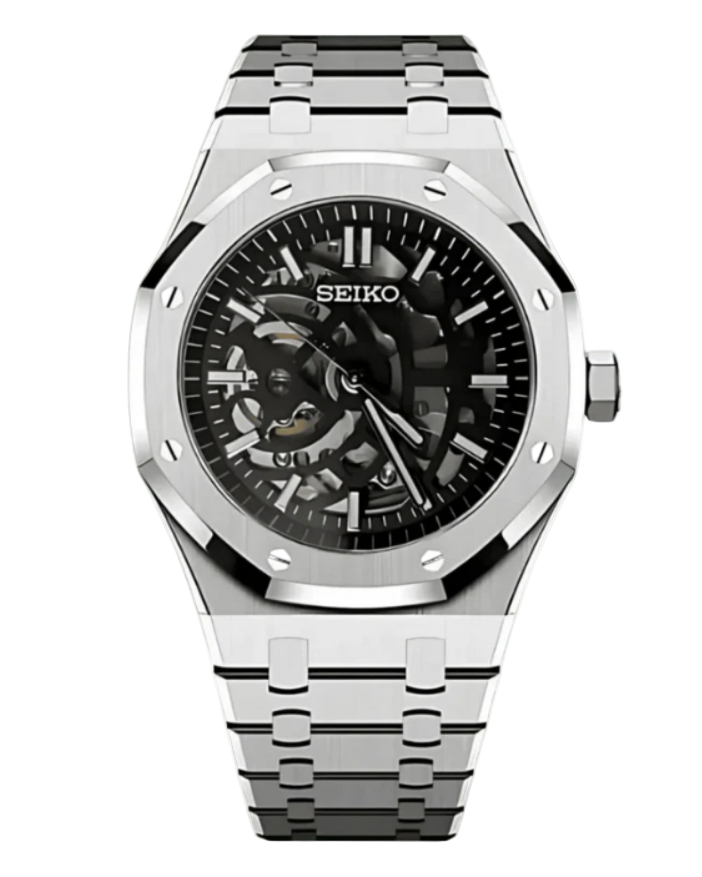 Seiko Royal Oak Mod Skeleton