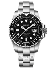 Seiko Submariner Mod Black