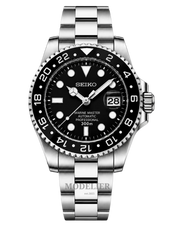 Seiko Submariner Mod Black