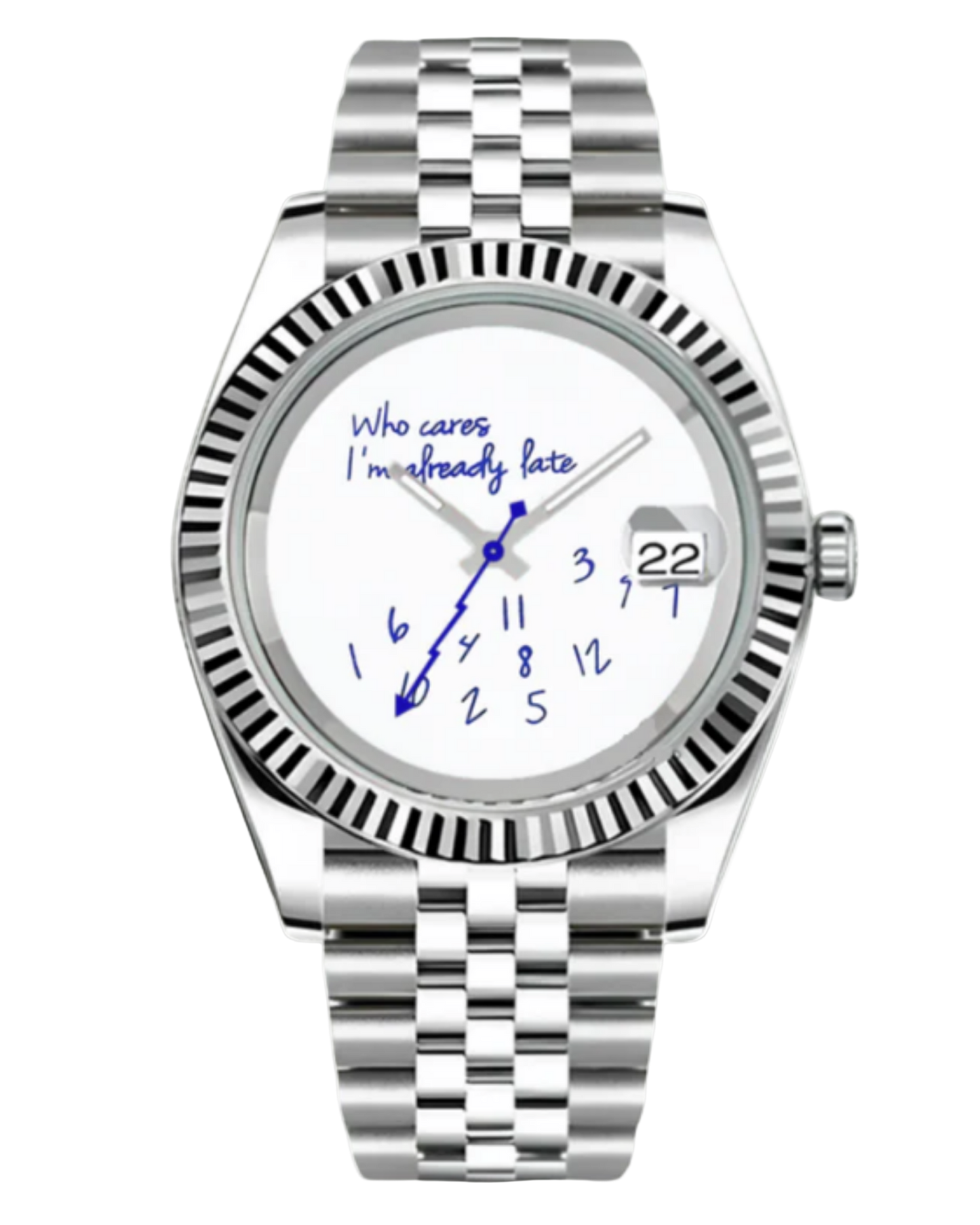 Seiko Datejust Mod ''Who cares I'm already late''