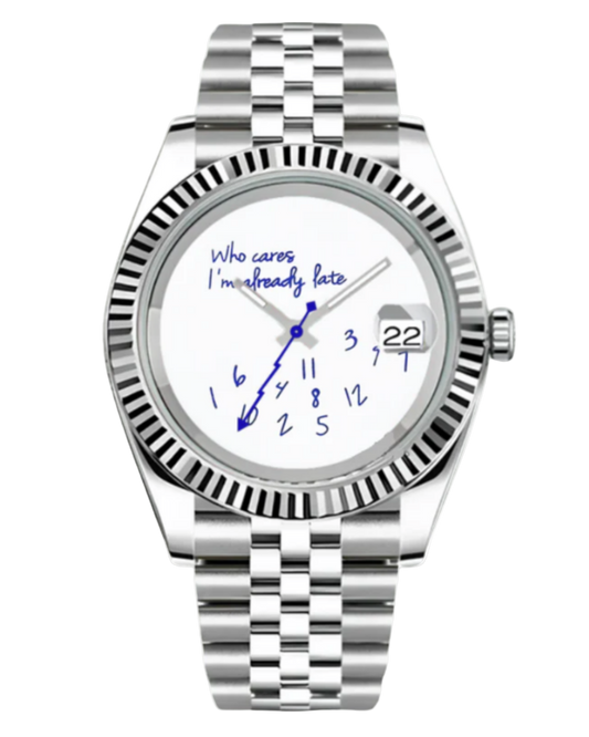 Seiko Datejust Mod ''Who cares I'm already late''