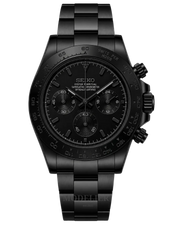 Seiko Daytona Mod Black Oysterflex