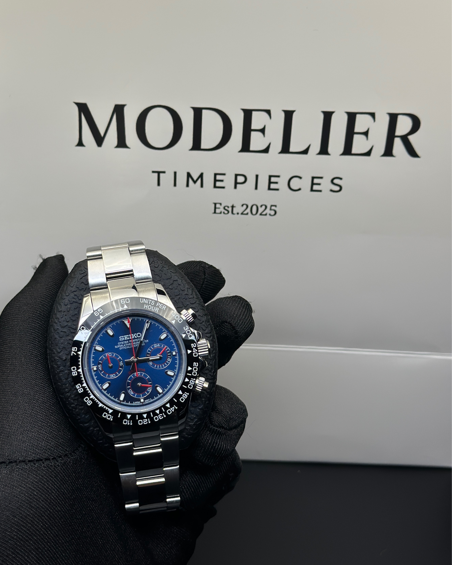 Seiko Daytona Mod Blue