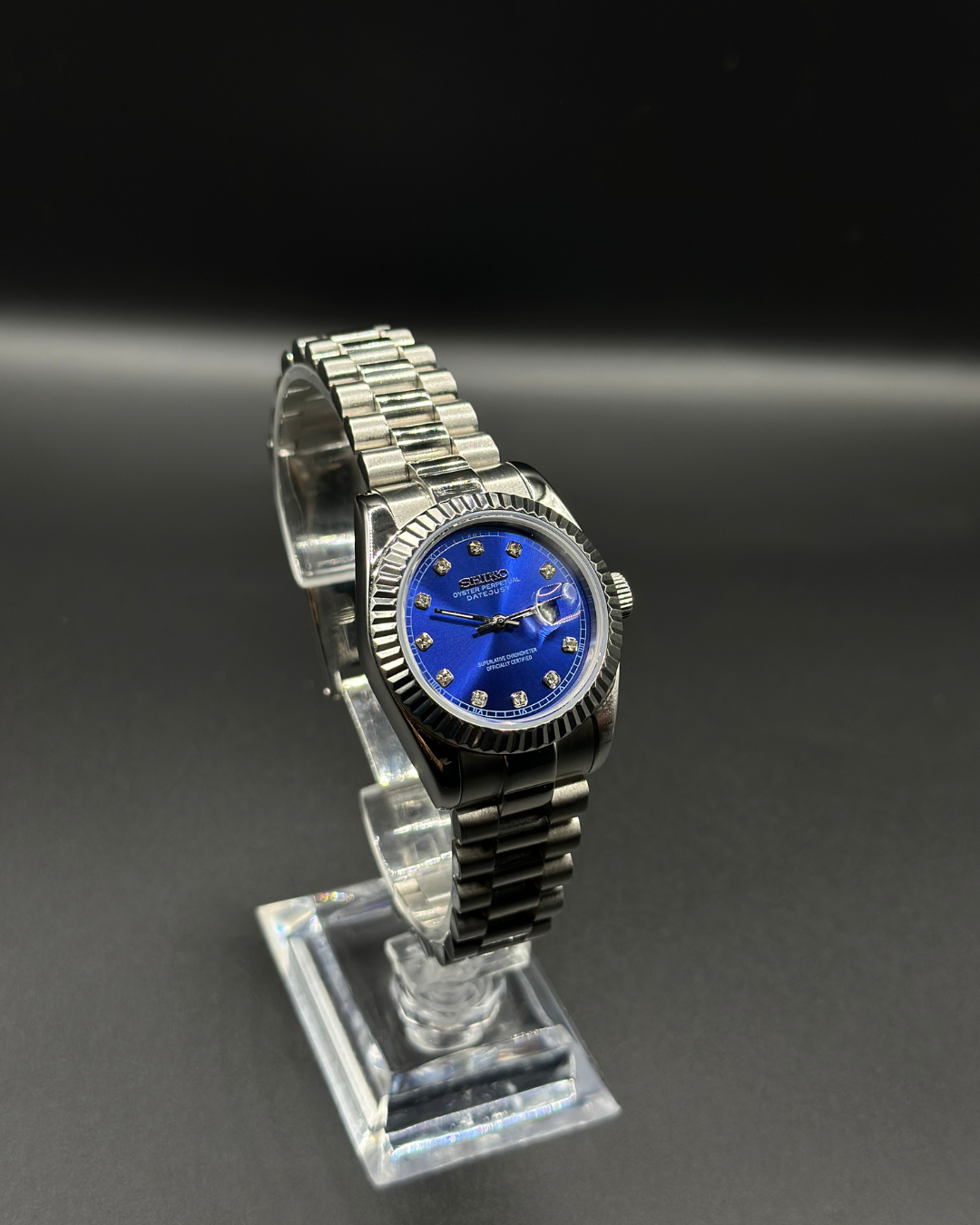 Seiko Datejust Mod Woman Royal Blue