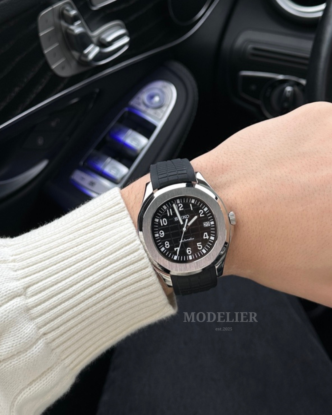 Seiko Aquanaut Mod Black