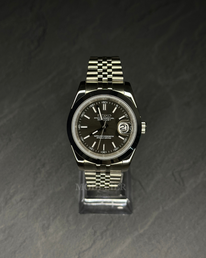 Seiko Datejust Mod Oyster Shadow Grey