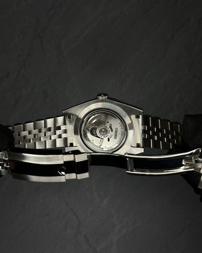 Seiko Submariner Mod Green Black