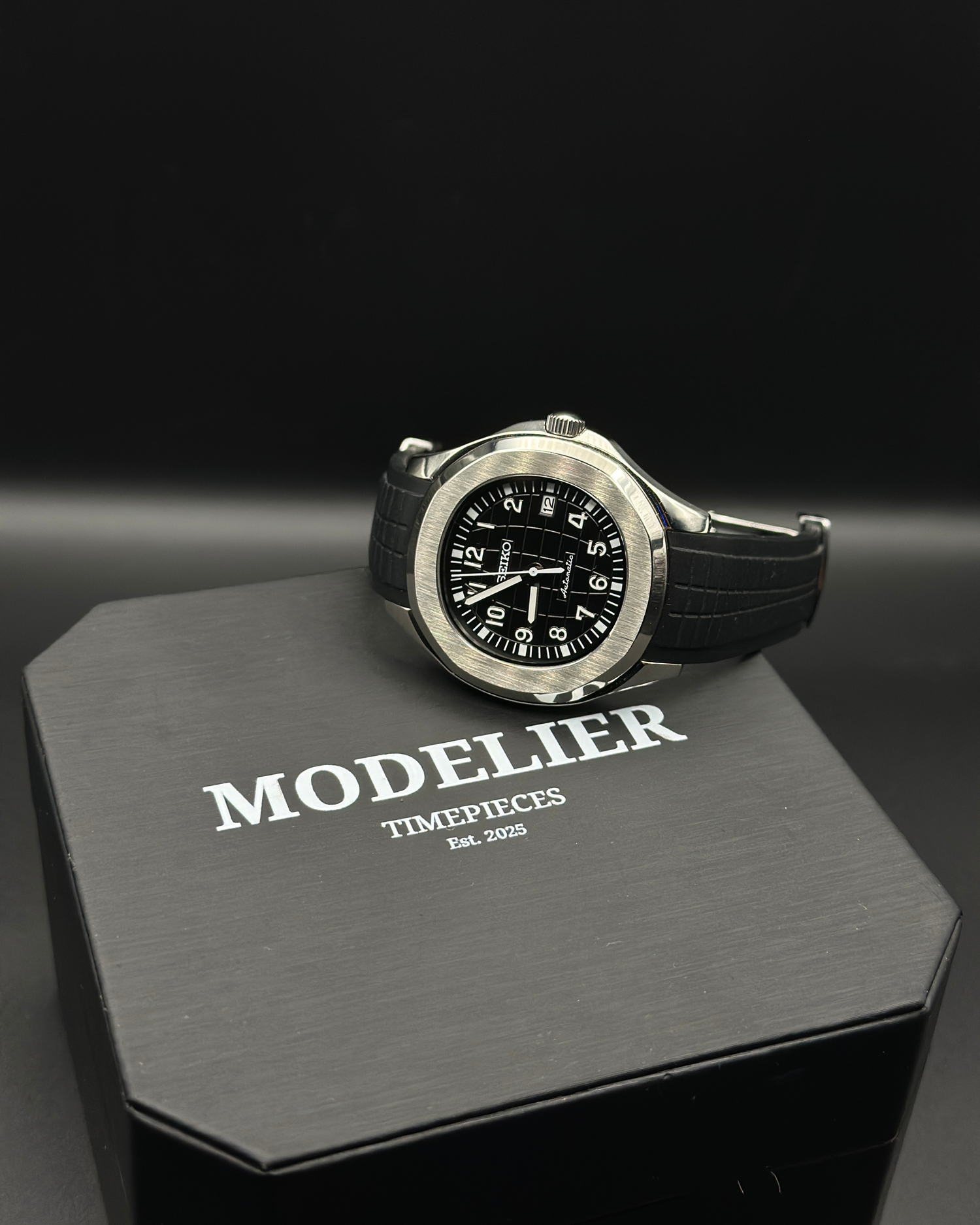 Seiko Aqaunaut Mod Black