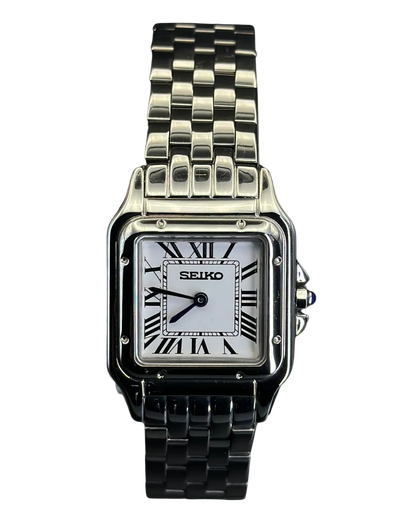Seiko Mod Woman Santos White